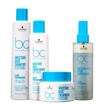 Imagem do produto Kit Schwarzkopf Professional BC Bonacure Clean Performance Moisture Kick (4 Produtos)
