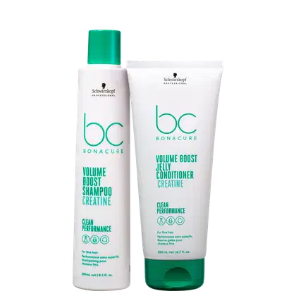 Imagem do produto Kit Schwarzkopf Professional BC Bonacure Clean Performance Volume Boost (2 Produtos)