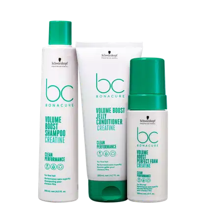 Imagem do produto Kit Schwarzkopf Professional BC Bonacure Clean Performance Volume Boost (3 Produtos)