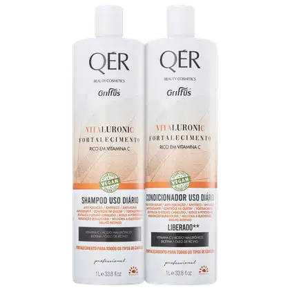 Imagem do produto Kit Griffus QÉR Beauty Cosmetics Vitaluronic Duo (2 Produtos)