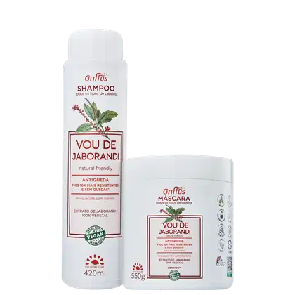 Imagem do produto Kit Griffus Vou de Jaborandi Duo (2 Produtos)
