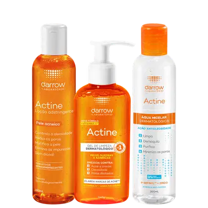 Imagem do produto Kit Darrow Actine Trio Essentials (3 Produtos)