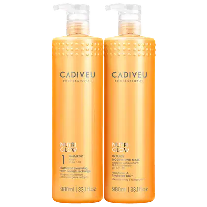 Imagem do produto Kit Cadiveu Professional Nutri Glow Salon (2 Produtos)