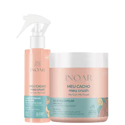 Imagem do produto Kit Inoar Meu Cacho, Meu Crush (2 Produtos)