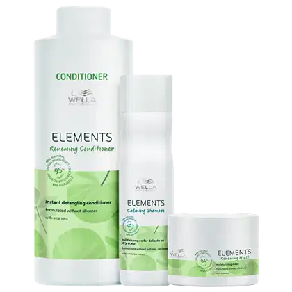 Imagem do produto Kit Wella Professionals Elements Calming + Renewing Trio Salon (3 Produtos)