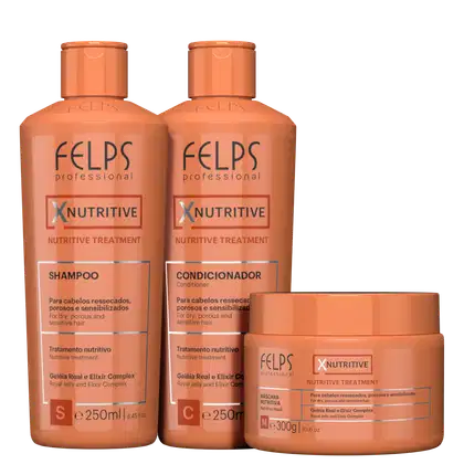 Imagem do produto Kit Felps Professional XNutritive Trio (3 Produtos)