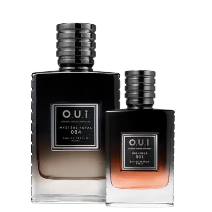 Imagem do produto Kit O.U.i Iconique 001 & Mystère Royal 084 Masculino - Eau de Parfum 75ml + Eau de Parfum 30ml