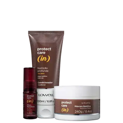 Imagem do produto Kit Lowell Protect Care (in) Super Nutrição (3 Produtos)