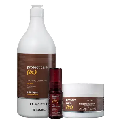 Imagem do produto Kit Lowell Protect Care (in) Power Nutrição (3 Produtos)