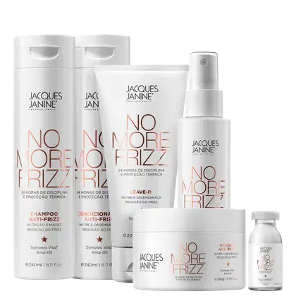 Imagem do produto Kit Jacques Janine Professionnel No More Frizz Completo (6 Produtos)