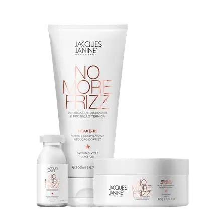 Imagem do produto Kit Jacques Janine Professionnel No More Frizz Ultra Care (3 Produtos)