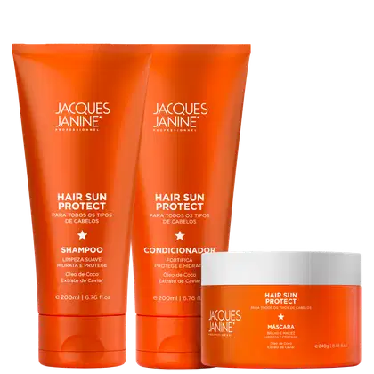 Imagem do produto Kit Jacques Janine Professionnel Hair Sun Protect Trio (3 Produtos)