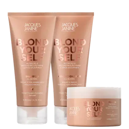Imagem do produto Kit Jacques Janine Professionnel Blond Yourself Trio (3 Produtos)
