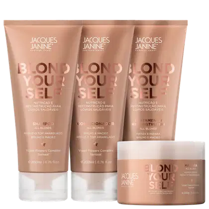 Imagem do produto Kit Jacques Janine Professionnel Blond Yourself Completo (4 Produtos)