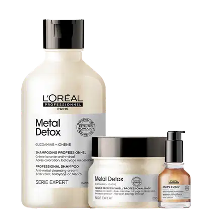 Imagem do produto Kit L'Oréal Professionnel Metal Detox Trio Treatment (3 Produtos)