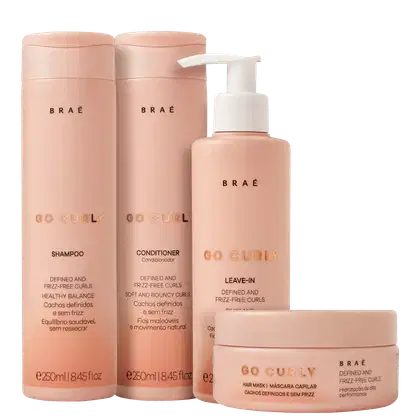 Imagem do produto Kit Braé Go Curly Quarteto (4 Produtos)