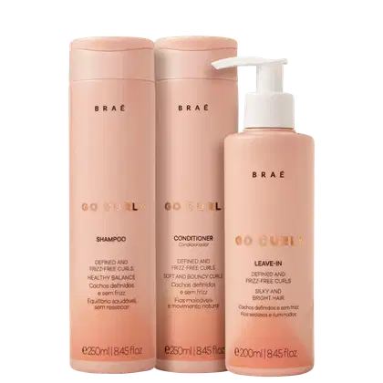 Imagem do produto Kit Braé Go Curly Triplo (3 Produtos)
