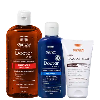 Imagem do produto Kit Darrow Doctar Anticaspa Trio (3 Produtos)