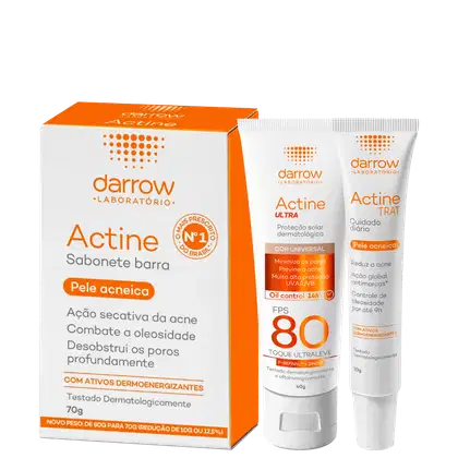 Imagem do produto Kit Darrow Actine Ultra Care FPS80 (3 Produtos)