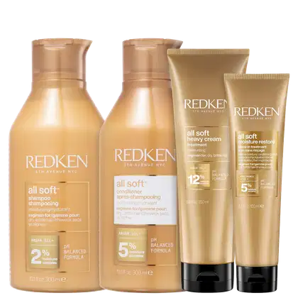 Imagem do produto Kit Redken All Soft Moisture Restore (4 Produtos)