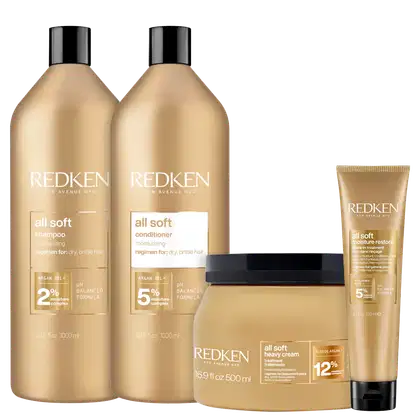 Imagem do produto Kit Redken All Soft Moisture Restore Salon (4 Produtos)
