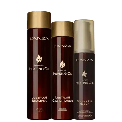 Imagem do produto Kit L'Anza Keratin Healing Oil Proteção (3 Produtos)