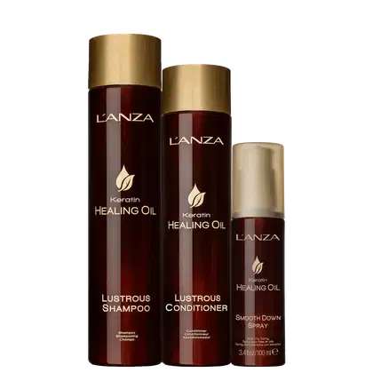 Imagem do produto Kit L'Anza Keratin Healing Oil Smooth Down (3 Produtos)