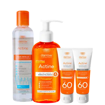 Imagem do produto Kit Darrow Actine Limpeza & Proteção Quarteto (4 Produtos)