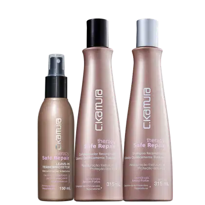 Imagem do produto Kit C.Kamura Therapy Safe Repair (3 Produtos)