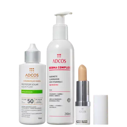 Imagem do produto Kit Adcos Hidratação com Toque Imperceptível (3 Produtos)