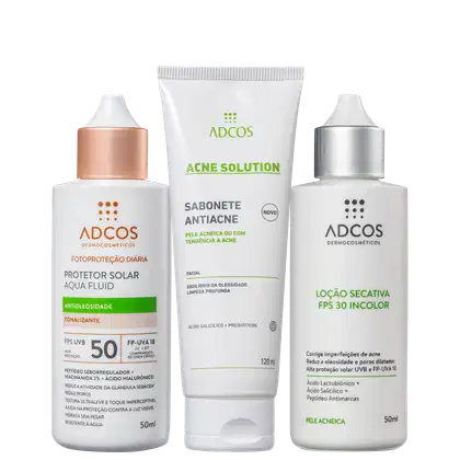 Imagem do produto Kit Adcos Protocolo Secativo Antiacne 1 (3 Produtos)