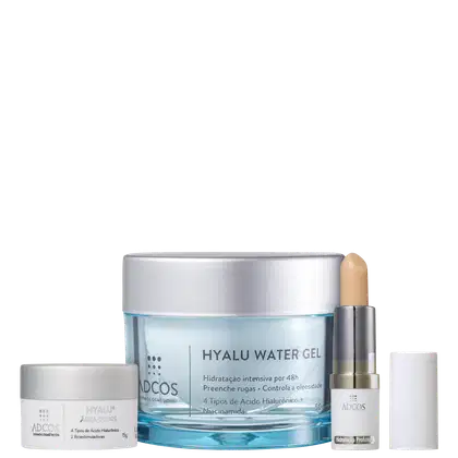 Imagem do produto Kit Adcos Tratamento Hidratante para Face e Lábios (3 Produtos)