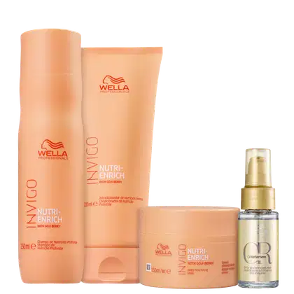 Imagem do produto Kit Wella Professionals Invigo Nutri-Enrich Super Reflections (4 Produtos)