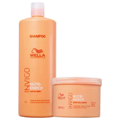 Imagem do produto Kit Wella Professionals Invigo Nutri-Enrich Super Salon (2 Produtos)