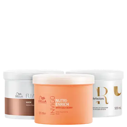 Imagem do produto Kit Wella Professionals Super Masks Salon (3 Produtos)