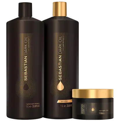 Imagem do produto Kit Sebastian Professional Dark Oil Basic Salon Trio (3 Produtos)