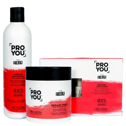 Imagem do produto Kit Revlon Professional ProYou The Fixer Trio Tratamento (3 Produtos)