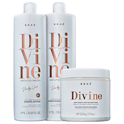Imagem do produto Kit Braé Divine Super Trio Treatment (3 Produtos)