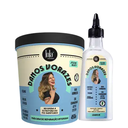 Imagem do produto Kit Lola Cosmetics Danos Vorazes Home Care (2 Produtos)