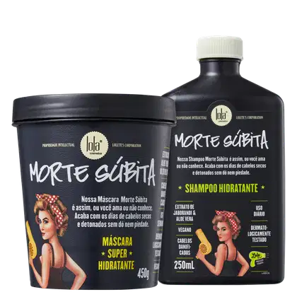 Imagem do produto Kit Lola Cosmetics Morte Súbita Dupla Ação (2 Produtos)