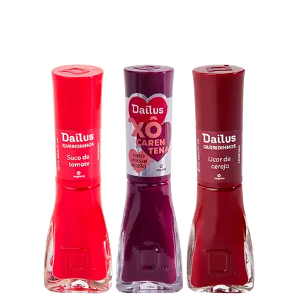 Imagem do produto Kit Dailus Vermelhos Poderosos (3 Produtos)