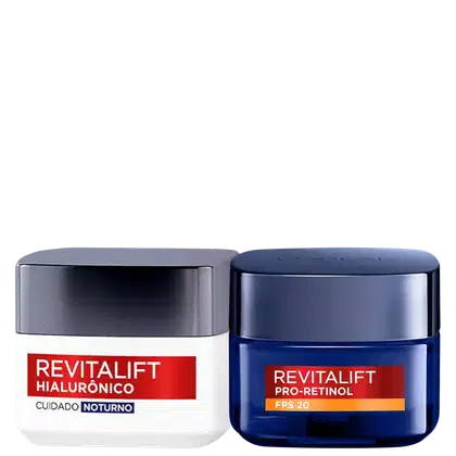 Imagem do produto Kit L'Oréal Paris Revitalift Hialurônico Pro-Retinol (2 Produtos)