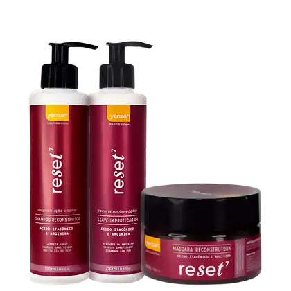 Imagem do produto Kit Yenzah Reset7 Trio (3 Produtos)