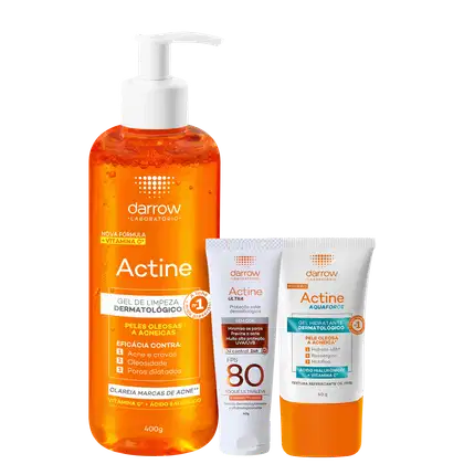 Imagem do produto Kit Darrow Actine Triple Care (3 Produtos)