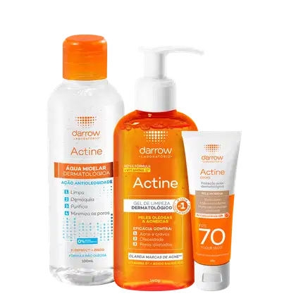 Imagem do produto Kit Darrow Actine & Actine Colors (3 Produtos)