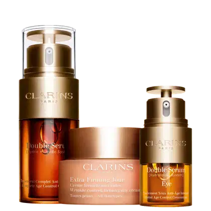 Imagem do produto Kit Clarins Cuidados aos 40 anos Firmeza e Luminosidade (3 Produtos)
