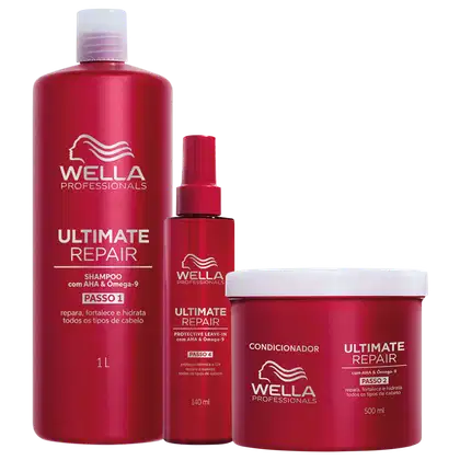 Imagem do produto Kit Wella Professionals Ultimate Repair Super Cuidado (3 Produtos)