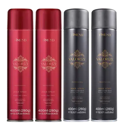Imagem do produto Kit Amend Cosméticos Valorize Sprays (4 Produtos)