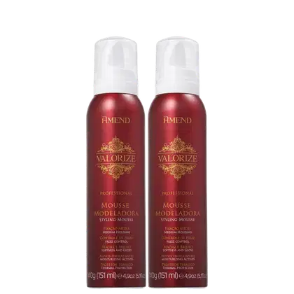 Imagem do produto Kit Amend Cosméticos Valorize Mousse (2 Unidades)