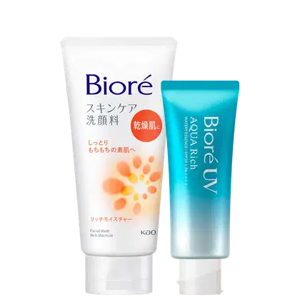 Imagem do produto Kit Bioré Wash Rich + Aqua Rich (2 Produtos)